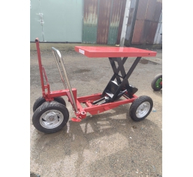 Xe nâng kéo chậu cảnh 4 bánh tay ga | Bền – Tiện – Xe Nâng Nhật Nam