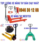 Top 3 dòng xe nâng tay bán chạy nhất 