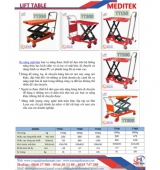 Catolog xe nâng mặt bàn Meditek