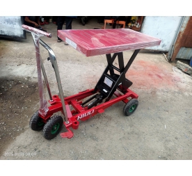 MẪU XE NÂNG CHẬU CẢNH 800KG SỬ DỤNG 4 BÁNH ĐẶC RUỘT 260MM