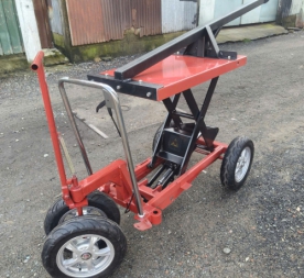 Xe nâng kéo chậu cảnh 4 bánh tay ga | Bền – Tiện – Xe Nâng Nhật Nam