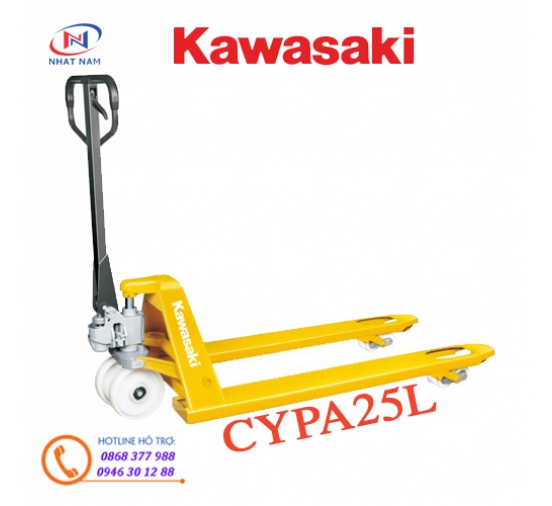 Xe nâng tay Kawasaki model CYPA25L tải trọng 2500kg